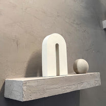 Concrete Sculptural Arch, Standing Arch Decor, Nordic, Decorative Arch, Photo Props, Geometric Ornament, Cement Decor, Modern Decor, Still
