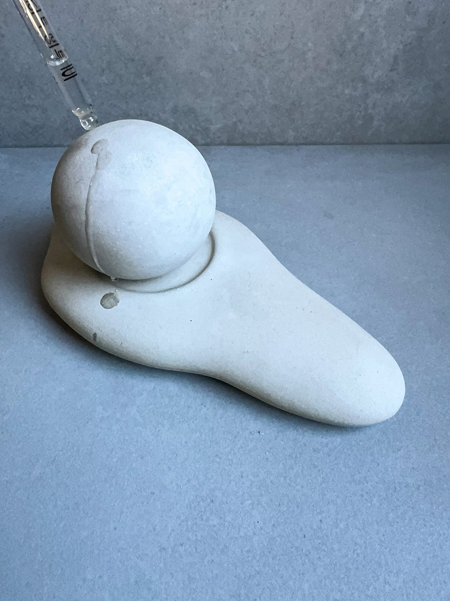 Concrete Essential Oil Diffuser, Aromatherapy Sphere, Passive Dome Diffuser, Cement Decor, Fragrance Air Freshener, Cement Diffusing Stone