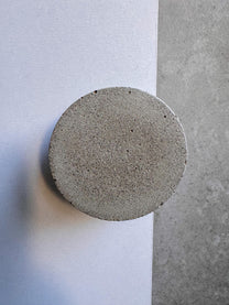 Round Drawer Pull, Concrete Drawer Knob, Cabinet Handle Hardware, Decorative Dome Peg, Cement Dresser Handle, Minimalist Stone Hook