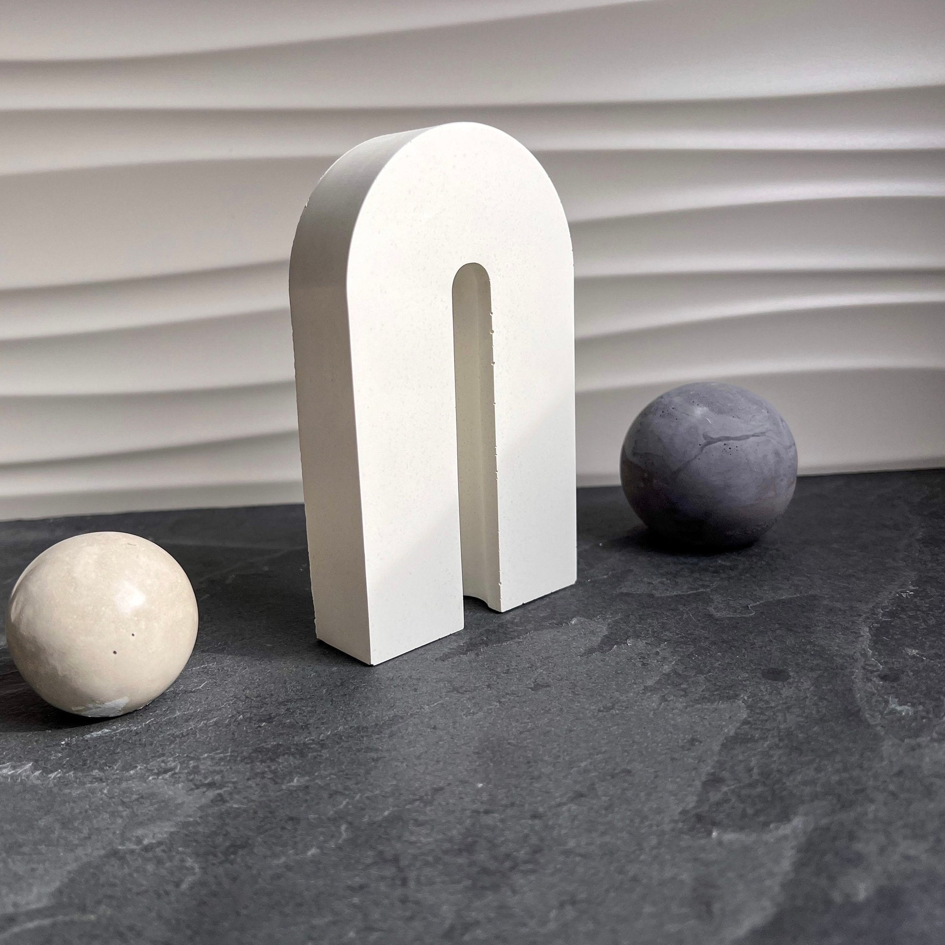 Concrete Sculptural Arch, Standing Arch Decor, Nordic, Decorative Arch, Photo Props, Geometric Ornament, Cement Decor, Modern Decor, Still