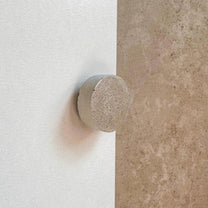 Round Concrete Knob Circular Cement Hook, Hat Hook, Drawer Pull, Decorative Peg, Furniture Hardware, Wall Storage, Minimalist Cabinet Knob