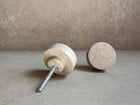 Round Concrete Knob Circular Cement Hook, Hat Hook, Drawer Pull, Decorative Peg, Furniture Hardware, Wall Storage, Minimalist Cabinet Knob