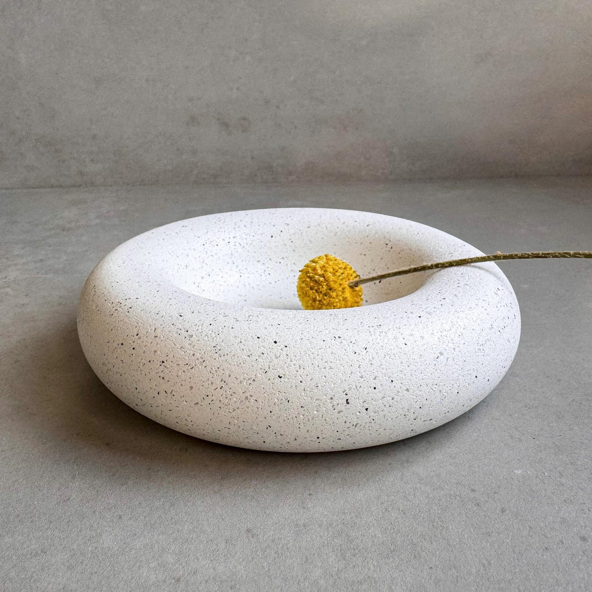 CHUNKY Concrete Tray, Pebble Tray, Catch All Tray, Jewelry Display, Cloud Trinket Tray, Bubble Dish, Chubby Plate, Minimalist Cement Bowl