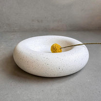 CHUNKY Concrete Tray, Pebble Tray, Catch All Tray, Jewelry Display, Cloud Trinket Tray, Bubble Dish, Chubby Plate, Minimalist Cement Bowl