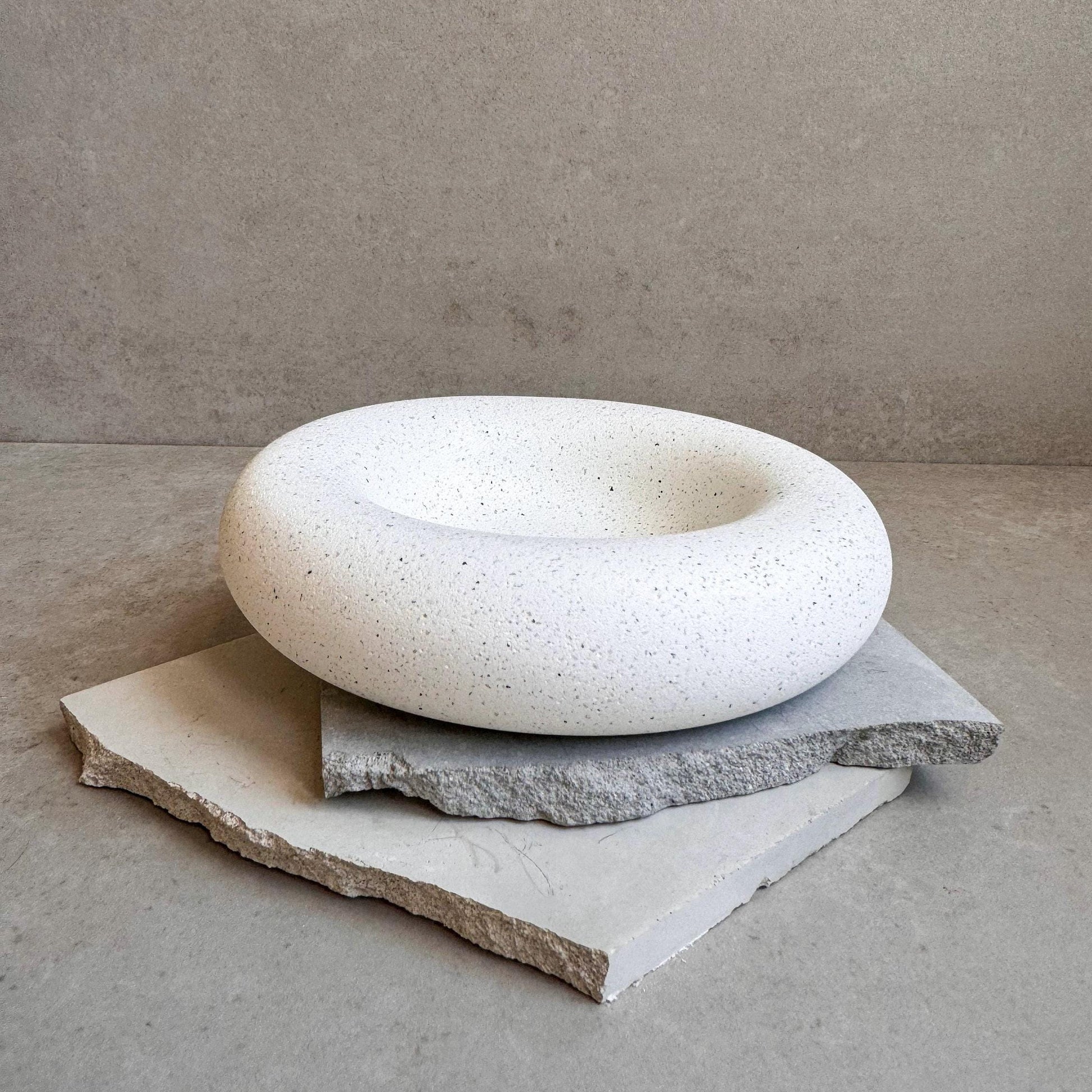 CHUNKY Concrete Tray, Pebble Tray, Catch All Tray, Jewelry Display, Cloud Trinket Tray, Bubble Dish, Chubby Plate, Minimalist Cement Bowl