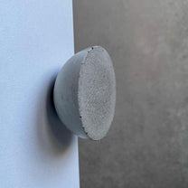 Round Drawer Pull, Concrete Drawer Knob, Cabinet Handle Hardware, Decorative Dome Peg, Cement Dresser Handle, Minimalist Stone Hook