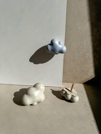 Cloud Concrete Knob, Nursery Cement Decor, Hat Hook, Drawer Pull, Decorative Peg, Furniture Hardware, Wall Storage, Cute Cabinet Handles