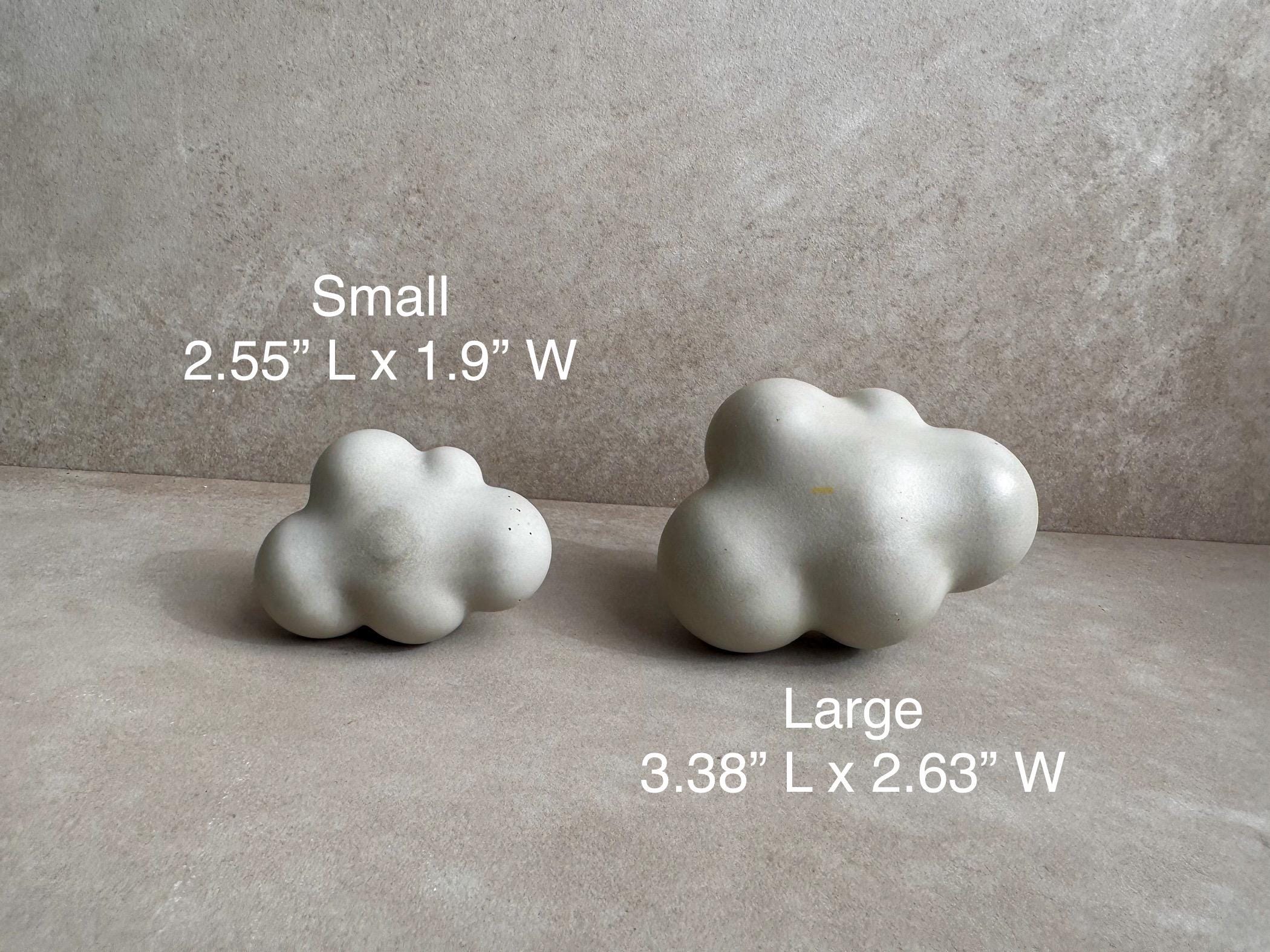 Cloud Concrete Knob, Nursery Cement Decor, Hat Hook, Drawer Pull, Decorative Peg, Furniture Hardware, Wall Storage, Cute Cabinet Handles