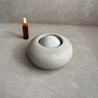 Passive Essential Oil Diffuser, Aromatherapy Ball, Concrete Dome Diffuser, Cement Decor, Fragrance Air Freshener, Diffusing Stone, Japandi