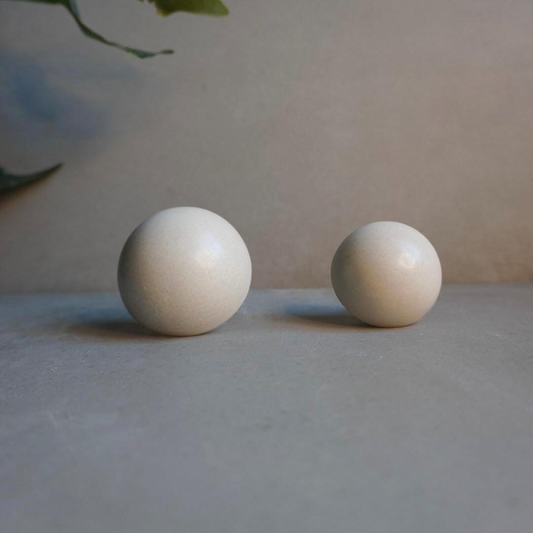 Dome Drawer Pull | Concrete Furniture Hook, Cabinet Handle Hardware, Decorative Semi-Sphere Peg, Dresser Handle, Minimalist Stone Knob