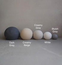Concrete Paper Weight, Cement Sphere, Letter Press, Cement Decor, Minimalist Decor, Garden Ornament, Concrete Sculpture, Shelf Decor, Modern