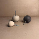 Round Cement Hook, Sphere Knob, Hat Hook, Modern Hook, Decorative Peg, Entryway Coat Hook, Wall Storage, Ball Hanger, Natural