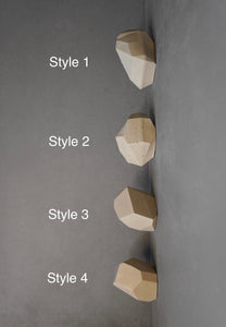 Geometric Wall Hook, Concrete Wall Hook, Irregular Knob, Towel Hook, Wall Hanger, Cement Wall Decor, Minimalist, Modern Wall Peg