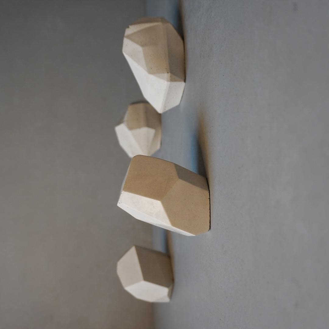 Geometric Wall Hook, Concrete Wall Hook, Irregular Knob, Towel Hook, Wall Hanger, Cement Wall Decor, Minimalist, Modern Wall Peg