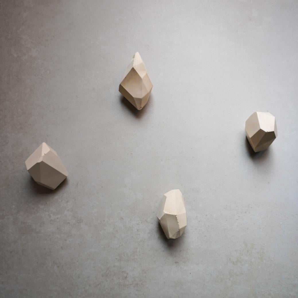 Geometric Wall Hook, Concrete Wall Hook, Irregular Knob, Towel Hook, Wall Hanger, Cement Wall Decor, Minimalist, Modern Wall Peg