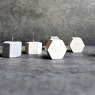 Geometric Concrete Push Pins, Minimalist Thumb Tack, Modern Office Decor, Cement Push Buttons, Travel Board Pins, Cork Board Tacks, Hexagon