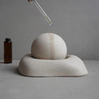 Passive Essential Oil Diffuser, Aromatherapy Ball, Concrete Dome Diffuser, Cement Decor, Fragrance Air Freshener, Diffusing Stone, Japandi