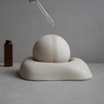Passive Essential Oil Diffuser, Aromatherapy Ball, Concrete Dome Diffuser, Cement Decor, Fragrance Air Freshener, Diffusing Stone, Japandi