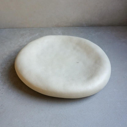 Pebble Concrete Tray | Sculptural Catchall, Organic Accent Tray, Earthy Japandi Decor, Minimalist Jewelry Dish, Wabi Sabi Photo Prop, Zen