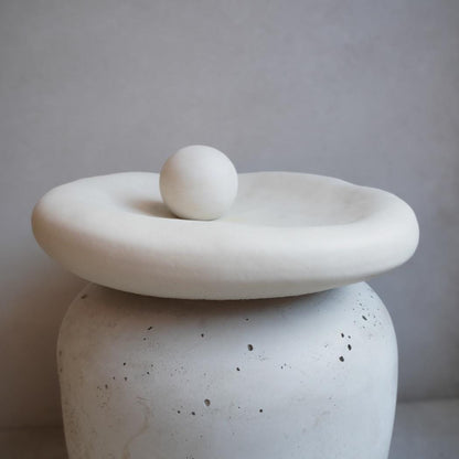 Pebble Concrete Tray | Sculptural Catchall, Organic Accent Tray, Earthy Japandi Decor, Minimalist Jewelry Dish, Wabi Sabi Photo Prop, Zen