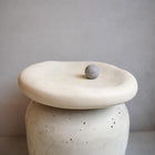 Cove Pebble Concrete Catchall Tray