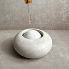 Passive Essential Oil Diffuser, Aromatherapy Ball, Concrete Dome Diffuser, Cement Decor, Fragrance Air Freshener, Diffusing Stone, Japandi