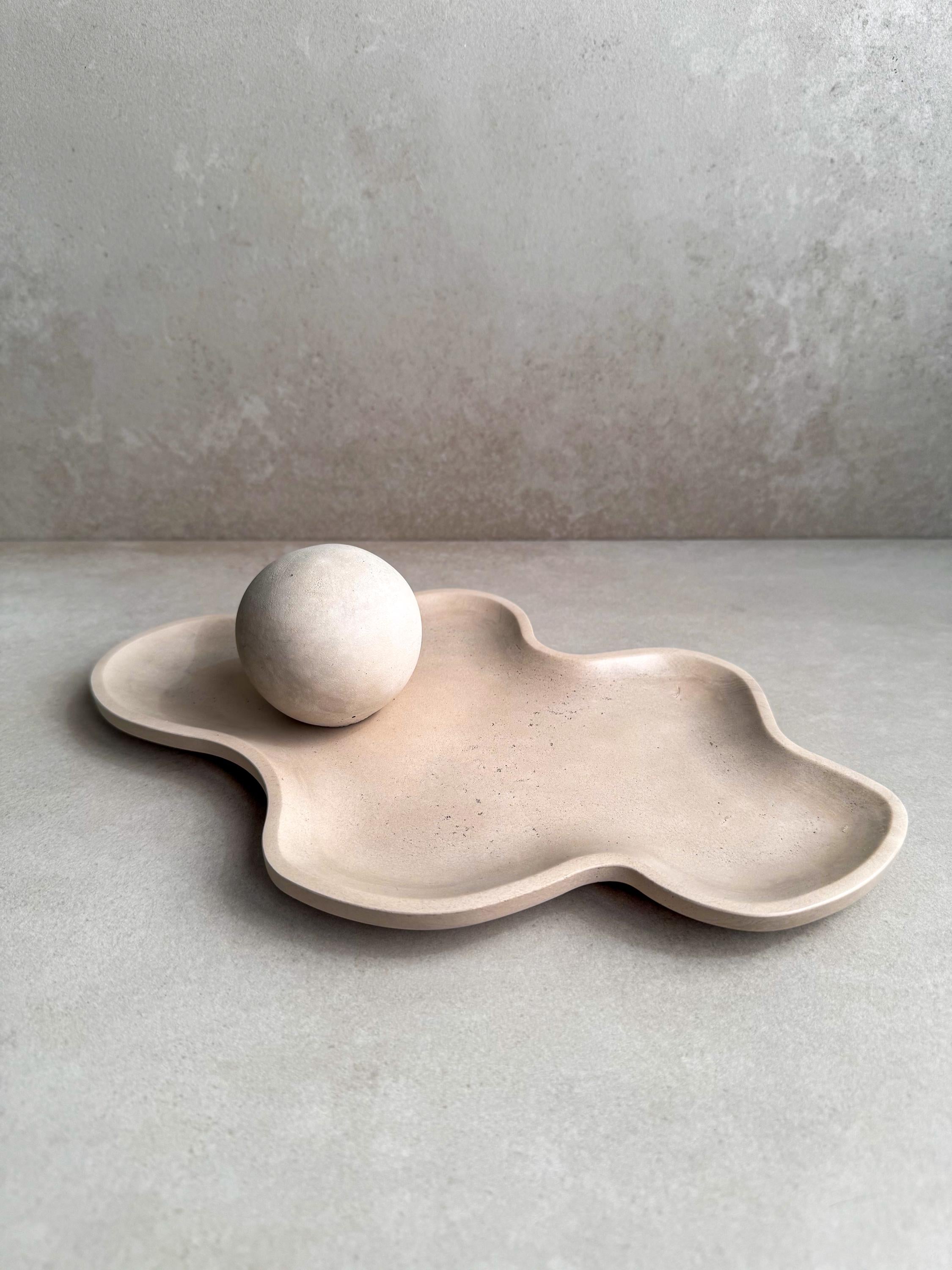 Concrete Paper Weight, Cement Sphere, Letter Press, Cement Decor, Minimalist Decor, Garden Ornament, Concrete Sculpture, Shelf Decor, Modern