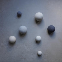 Round Cement Hook, Sphere Knob, Hat Hook, Modern Hook, Decorative Peg, Entryway Coat Hook, Wall Storage, Ball Hanger, Natural