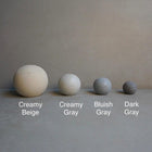 Round Cement Hook, Sphere Knob, Hat Hook, Modern Hook, Decorative Peg, Entryway Coat Hook, Wall Storage, Ball Hanger, Natural