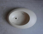 Concrete Ikebana Vase | Kokedama Display Vessel, Bonsai Pot with Drainage, Japandi Pot with Saucer, Pebble Pot, Calm Aesthetic, Wabi Sabi
