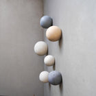 Round Cement Hook, Sphere Knob, Hat Hook, Modern Hook, Decorative Peg, Entryway Coat Hook, Wall Storage, Ball Hanger, Natural