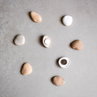 Pebble Magnets | Neodymium Concrete Magnets, Neutral Home Decor, Minimalist Fridge Magnets, River Stone Decor, Wabi Sabi, Calming Aesthetic