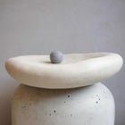 Cove Pebble Concrete Catchall Tray